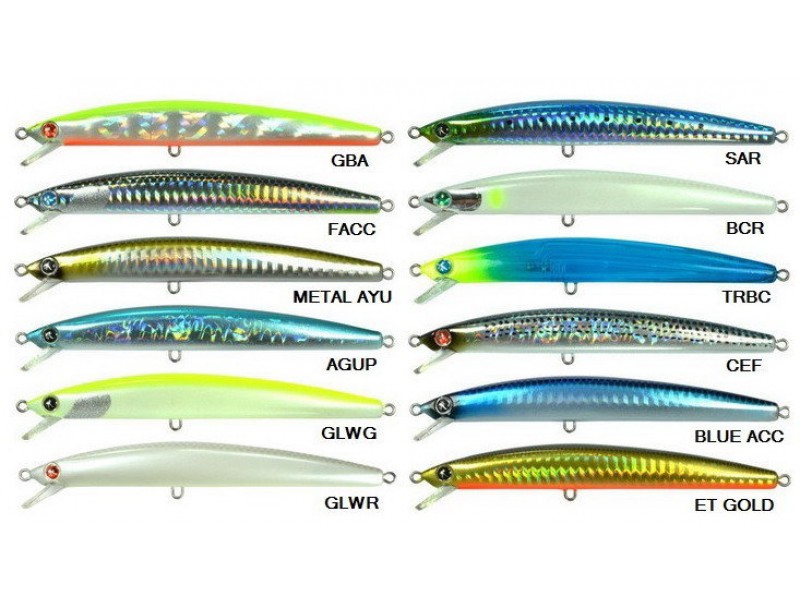 Leurre De Pêche Mommotti 115 SS - Long Jerk Minnow Pour Mer - 115 Mm, 13 G - Pour Bar, Dorade, Prédateurs Marins - 8