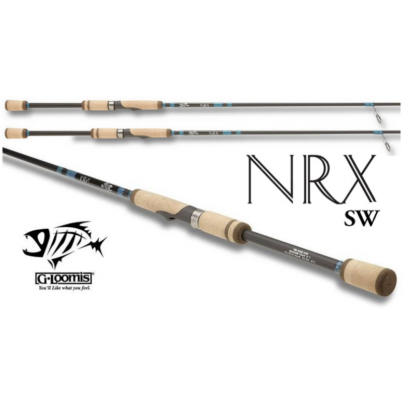 Canne G Loomis NRX 804c JWR – 6'8" Casting Lourde Rapide, Made In USA, Neuve