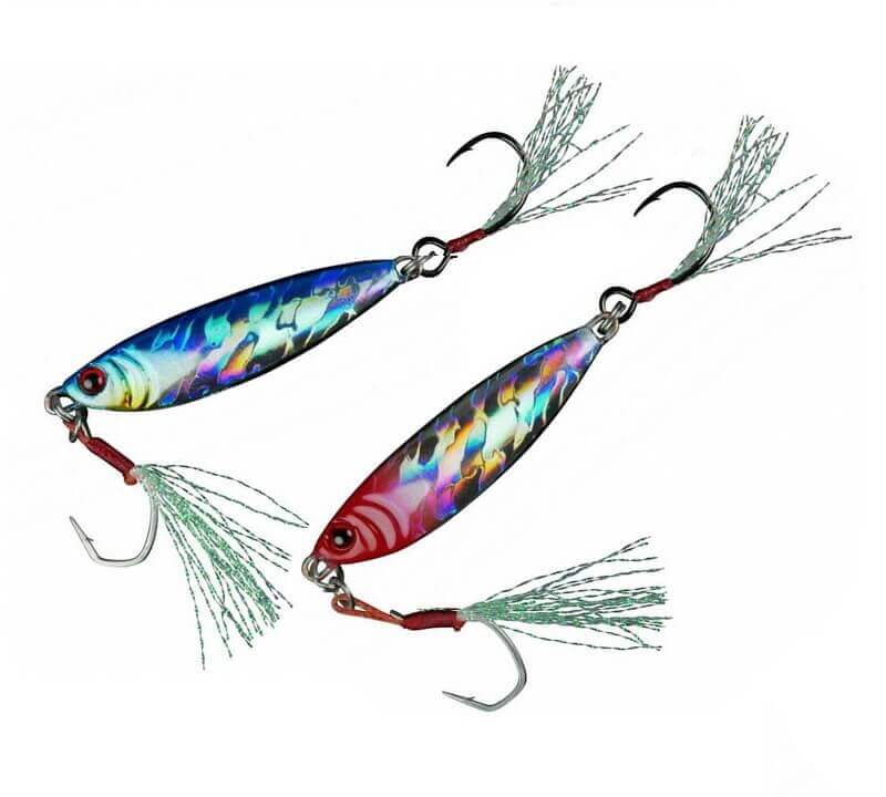JIGGINGSOUL RTS 319 30g40g piatte caduta piombo pesca Jigs esca in metallo Jigs